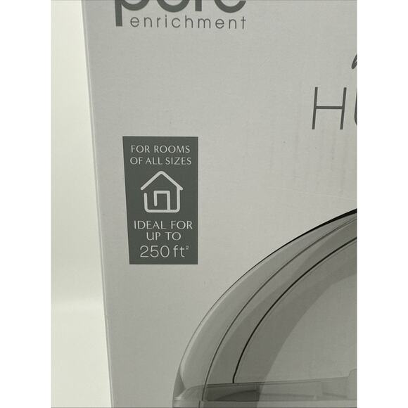 Pure Enrichment Mistaire Silver Cool Mist Humidifier Auto Shut-Off, Night Light - Picture 3 of 7